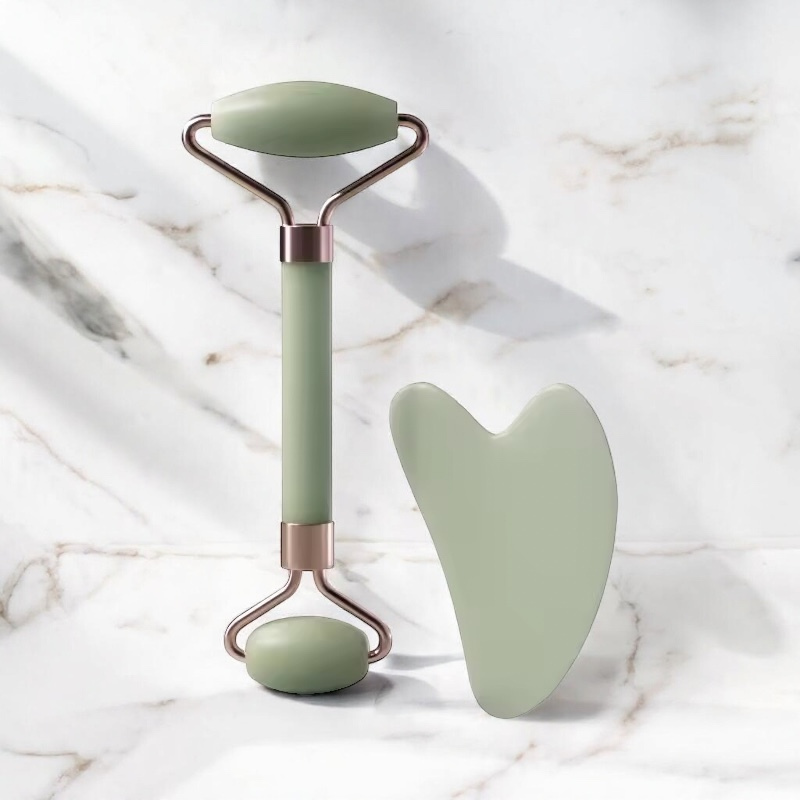 Gua-Sha & Rouleau Visage — Rituel Sculpting Naturel