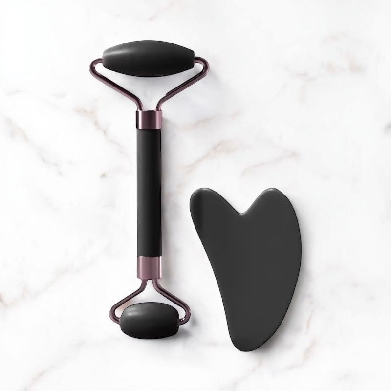Gua-Sha & Rouleau Visage — Rituel Sculpting Naturel