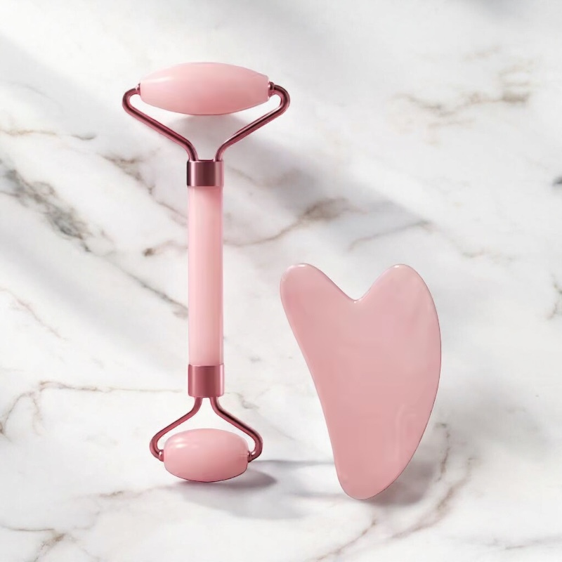 Gua-Sha & Rouleau Visage — Rituel Sculpting Naturel